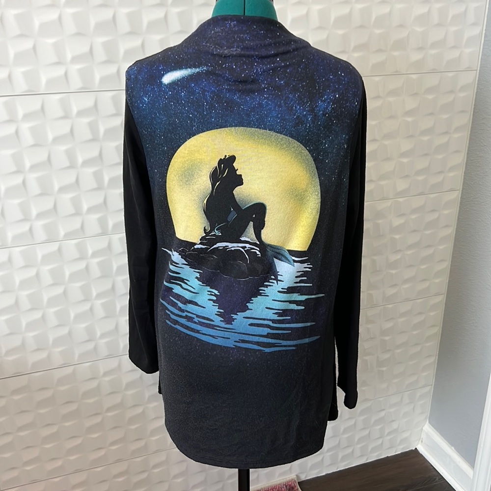 Disney Little Mermaid open front cardigan
